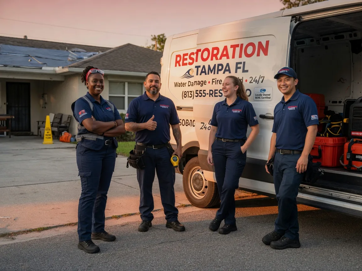 Water Damage Restoration company in Dubuque, IA